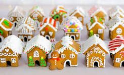 Mini Gingerbread Houses - Indecision & Cake