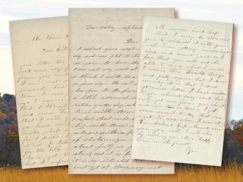 image of civil war letters