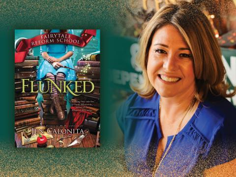 Jen Calonita and Flunked book cover