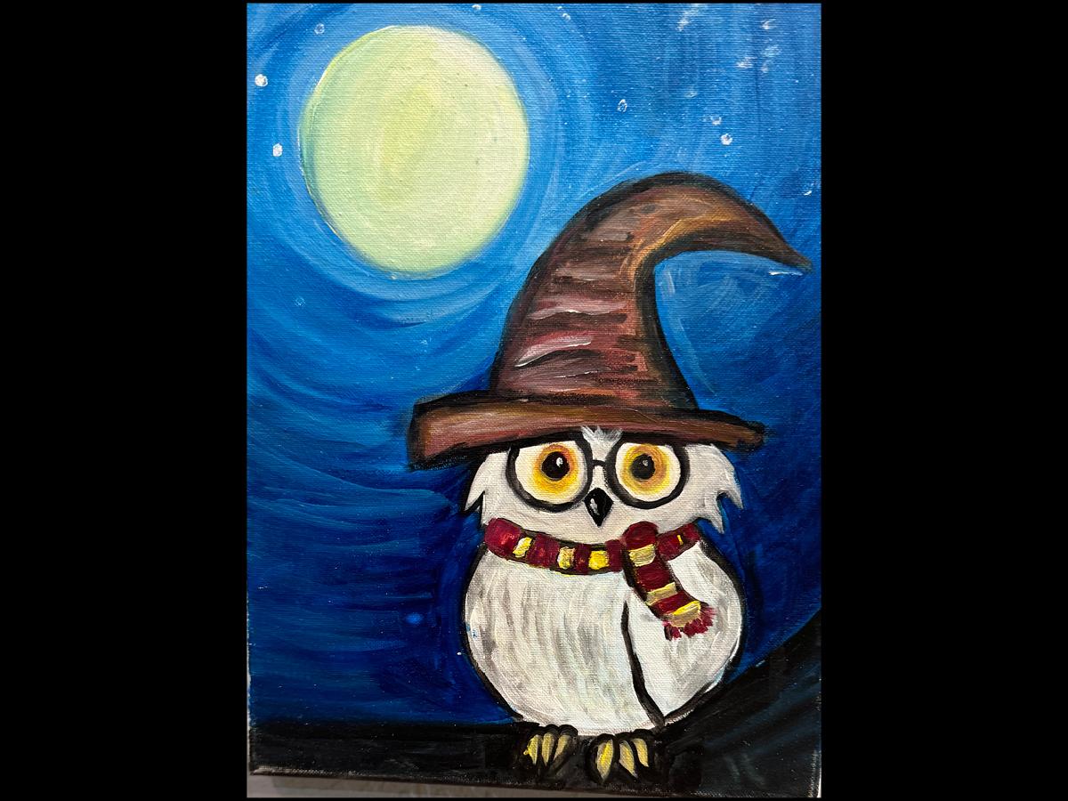 Painting of HP Owl